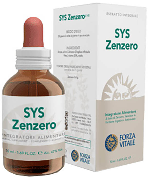 SYS ZENZERO GOCCE 50 ML - Newepa Srl