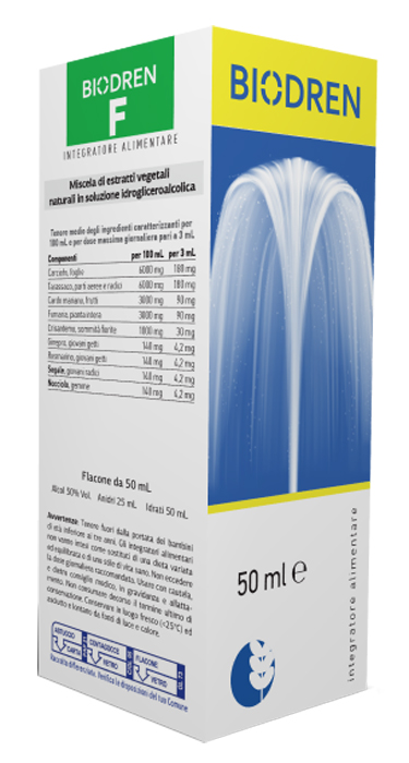 BIODREN F 50 ML SOLUZIONE IDROALCOLICA - Newepa Srl