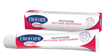 EMOFORM ACTIFLUOR DENTIFRICIO 75 ML - Newepa Srl