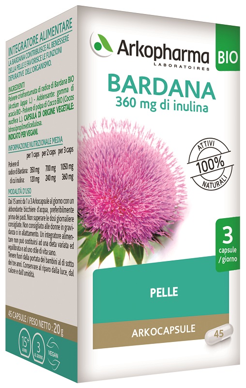 ARKO CAPSULE BARDANA BIO 45 CAPSULE - Newepa Srl