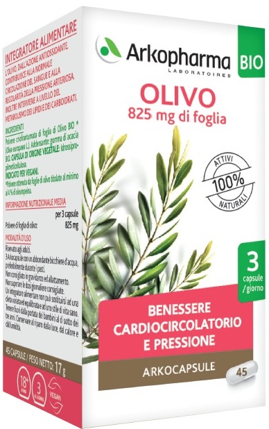 ARKO CAPSULE OLIVO BIO 45 CAPSULE - Newepa Srl