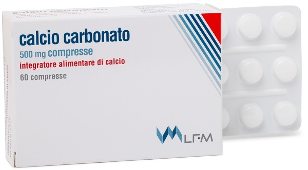 CALCIO CARBONATO 60 COMPRESSE - Newepa Srl