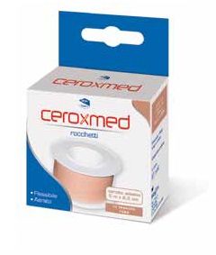 CEROTTO IN ROCCHETTO CEROXMED AERATO IN TESSUTO ROSA 500X2,50 CM 1 PEZZO - Newepa Srl