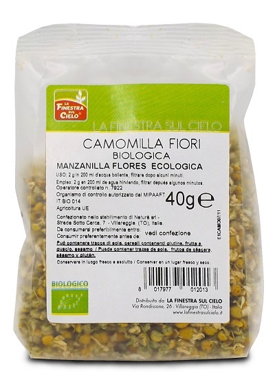 FSC CAMOMILLA FIORI INTERI BIO 40 G - Newepa Srl