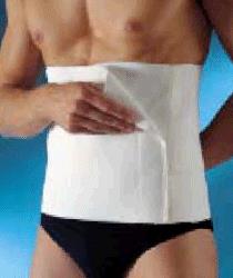 CIZETA ORTO' FLEXA FASCIA POSTOPERATORIA H 27 JOLLY A TRE STRISCE UNITE BIANCO 4 - Newepa Srl