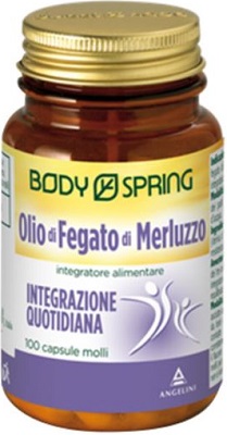 BODY SPRING OLIO MERLUZZO 100 CAPSULE - Newepa Srl