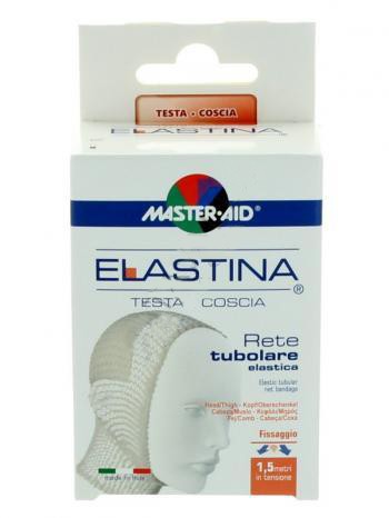 RETE TUBOLARE ELASTICA IPOALLERGENICA MASTER-AID ELASTINA TESTA/COSCIA 1,5 MT IN TENSIONE CALIBRO 6 CM - Newepa Srl