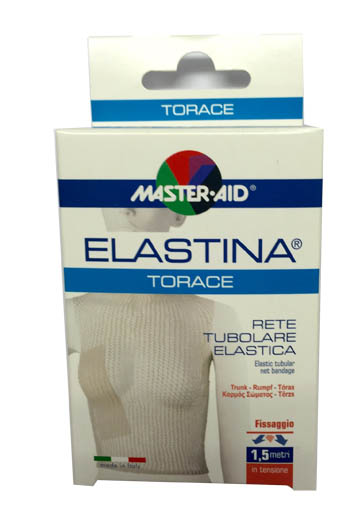 RETE TUBOLARE ELASTICA IPOALLERGENICA MASTER-AID ELASTINA TORACE 5 MT IN TENSIONE CALIBRO 8 CM - Newepa Srl