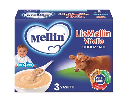 LIOMELLIN VITELLO LIOFILIZZATO 10 G 3 PEZZI - Newepa Srl