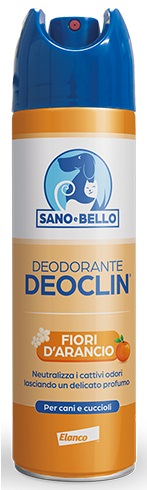 SANO E BELLO DEODORANTE DEOCLIN FIORI D'ARANCIO 250 ML - Newepa Srl