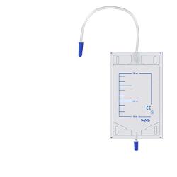 SACCA DI DRENAGGIO DA GAMBA PER INCONTINENZA TUBO 10 CM 10 PEZZI - Newepa Srl