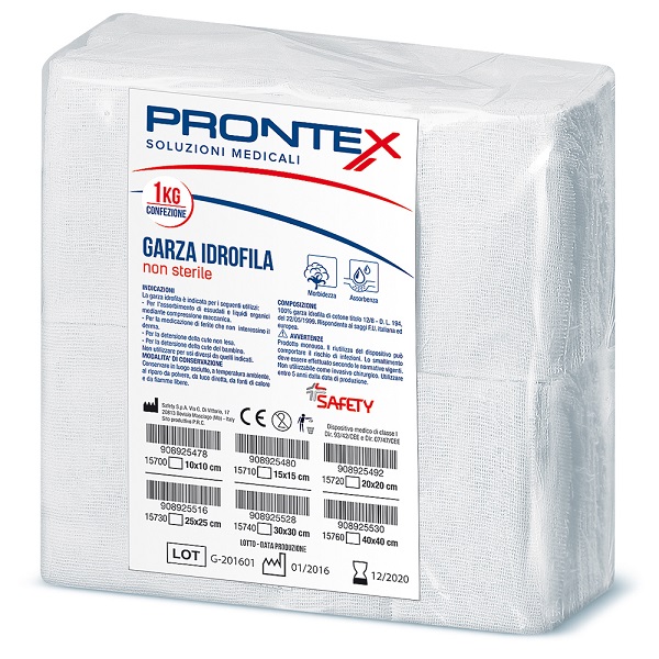 PRONTEX GARZA 15X15CM 1KG - Newepa Srl