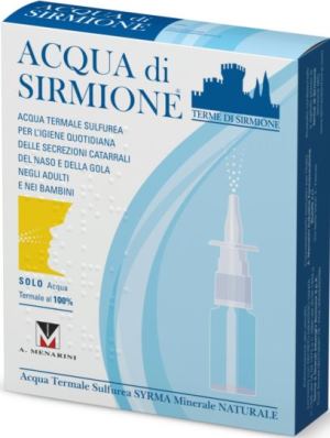 ACQUA SIRMIONE MINERALE NATURALE 6 FIALE 15 ML - Newepa Srl