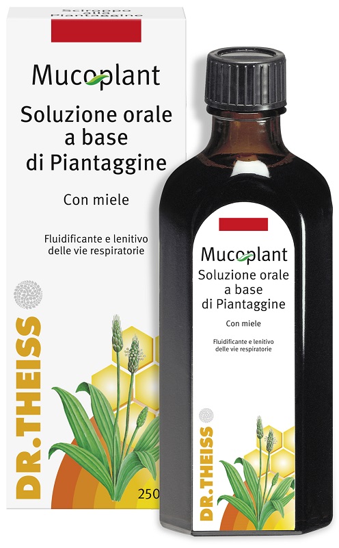 THEISS MUCOPLANT PIANTAGGINE 250 ML - Newepa Srl