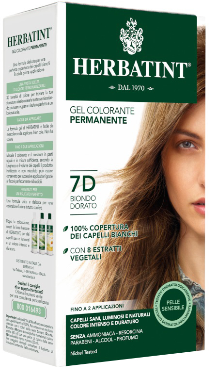HERBATINT 7D BIONDO DORATO 150 ML - Newepa Srl