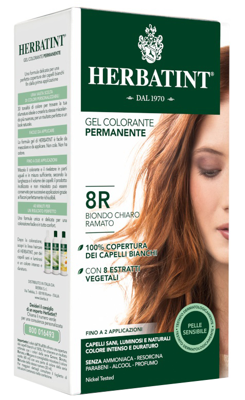 HERBATINT 8R BIONDO CHIARO RAMATO 150 ML - Newepa Srl