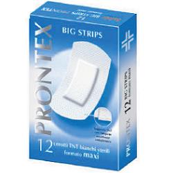 CEROTTO PRONTEX BIG STRIPS ASTUCCIO DA 12 PEZZI FORMATO MAXI - Newepa Srl