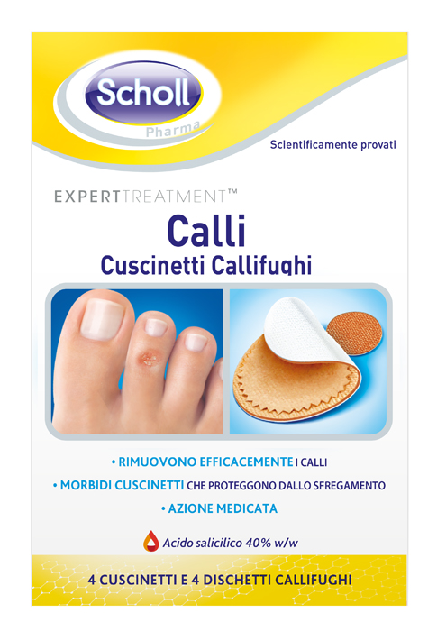 CEROTTO CALLIFUGO CALLI DURI 4 CEROTTI + 4 DISCHETTI - Newepa Srl