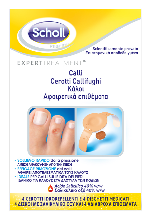 CEROTTO CALLIFUGHI DURONI 2 CEROTTI + 2 DISCHETTI - Newepa Srl