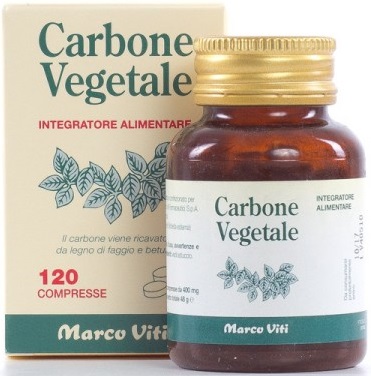 CARBONE VEGETALE 120 COMPRESSE - Newepa Srl