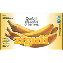 ZIGULI BANANA 36 PALLINE 22 G - Newepa Srl