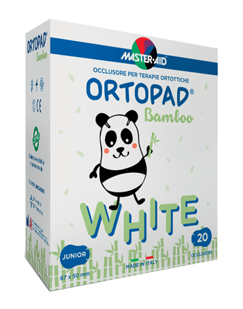 CEROTTO OCULARE PER ORTOTTICA ORTOPAD BIANCO JUNIOR 50 PEZZI - Newepa Srl