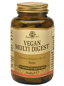 VEGAN MULTI DIGEST 50 TAVOLETTE MASTICABILI - Newepa Srl
