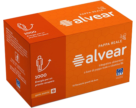 ALVEAR 1000 PAPPA REALE 10 FLACONCINI GUSTO ARANCIA - Newepa Srl