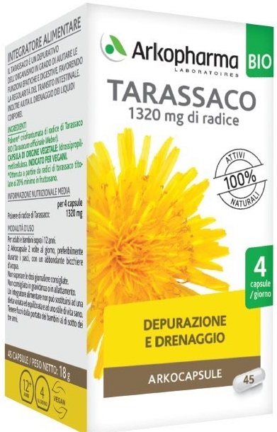ARKO CAPSULE TARASSACO BIO 45 CAPSULE - Newepa Srl
