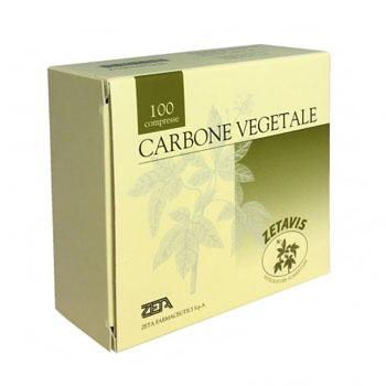 ZETAVIS CARBONE VEGETALE 40 COMPRESSE - Newepa Srl
