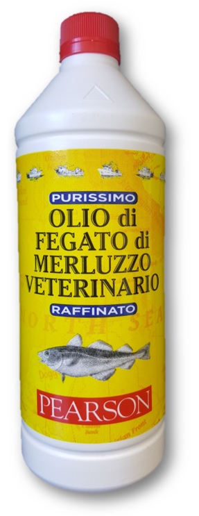 OLIO FEGATO MERLUZZO PURISSIMO 1 LITRO - Newepa Srl