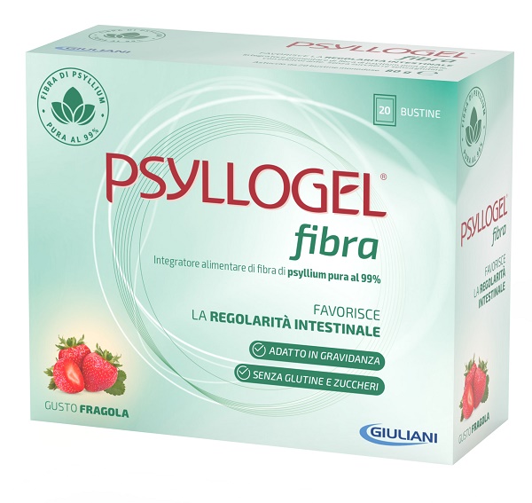 PSYLLOGEL FIBRA FRAGOLA 20 BUSTINE - Newepa Srl