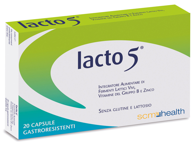 LACTO 5 20 CAPSULE - Newepa Srl