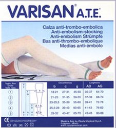 VARISAN ATE 18MMHG CALZA AUTOREGGENTE AG PA BIANCO 1 - Newepa Srl
