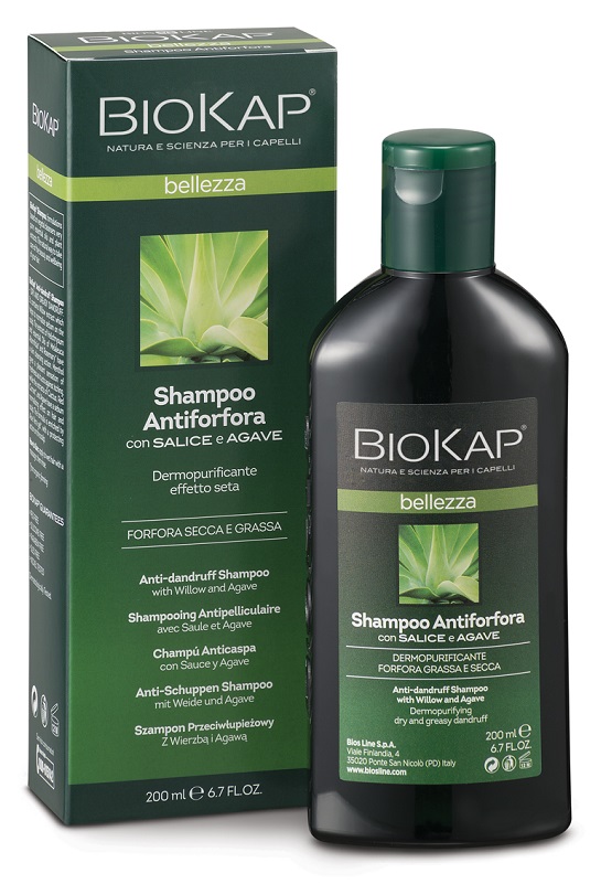 BIOKAP BELLEZZA SHAMPOO ANTIFORFORA 200 ML BIOSLINE - Newepa Srl