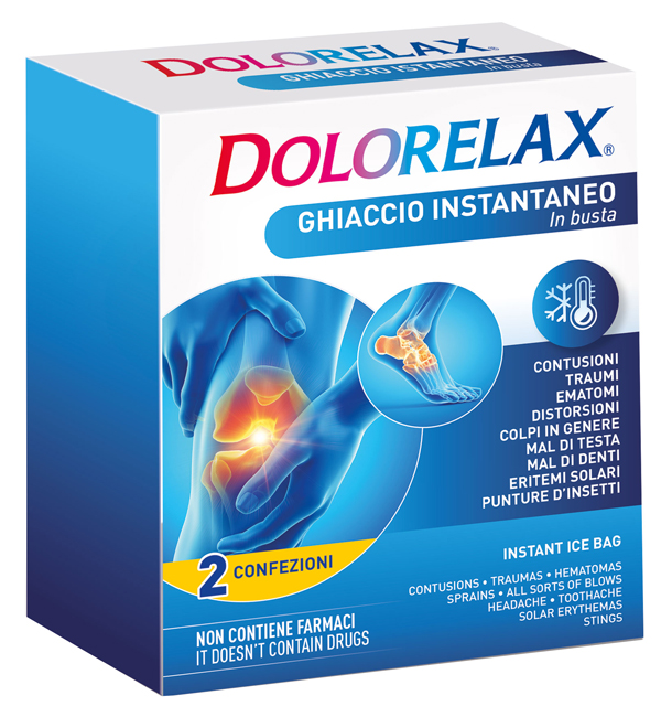 DOLORELAX ICE BAG GHIACCIO BUSTA 2 PEZZI - Newepa Srl