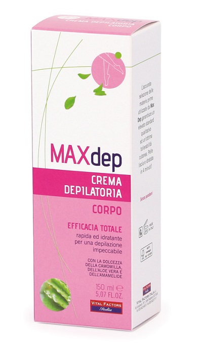 MAX DEP CREMA DEPILATORIA CORPO 150 ML - Newepa Srl