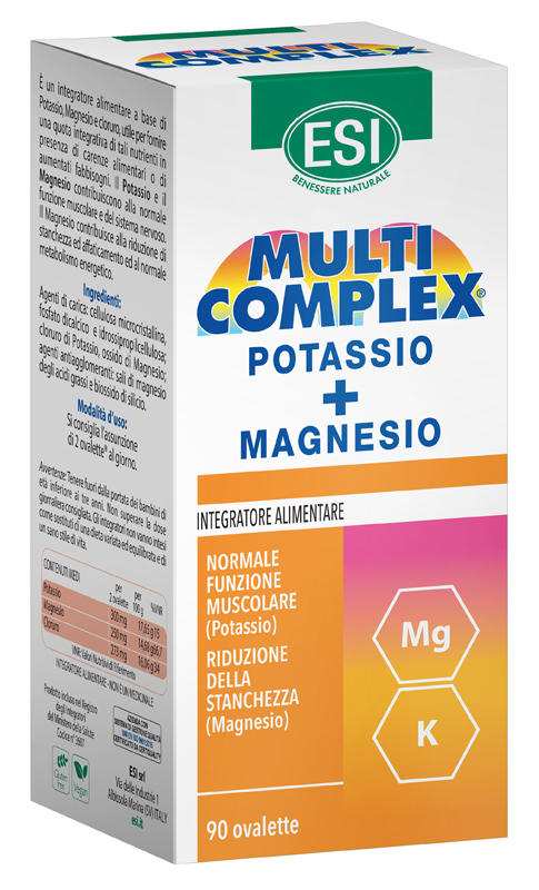 ESI MULTICOMPLEX POTASSIO MG 90 OVALETTE - Newepa Srl