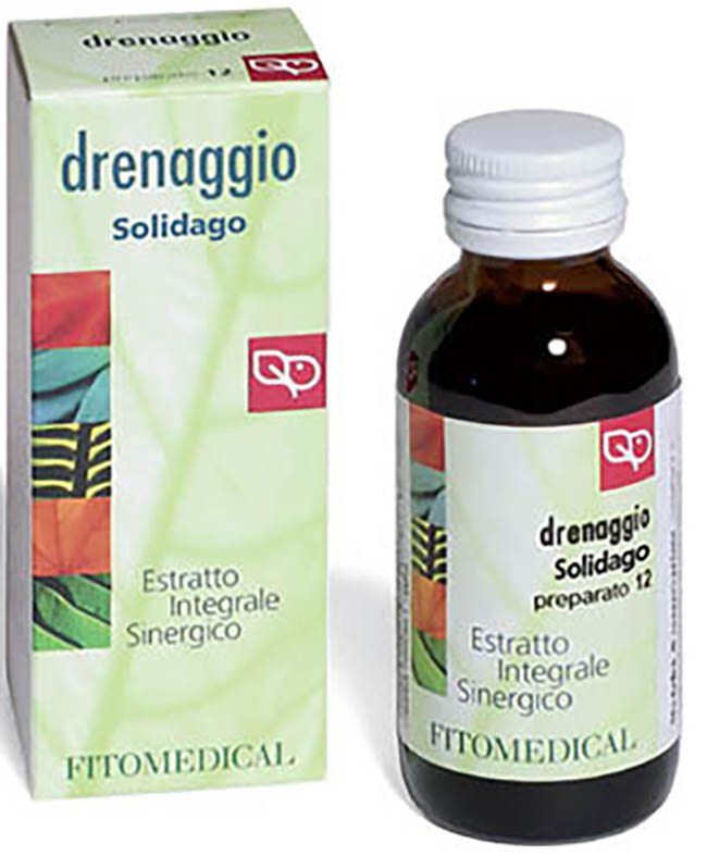 SOLIDAGO DRENAGGIO ESTRATTO INTEGRALE SINERGICO 60 ML PREPARATO 12 - Newepa Srl