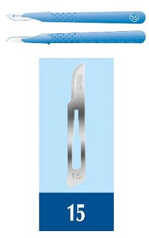 BISTURI PIC MONOUSO STERILE MISURA 15 10 PEZZI - Newepa Srl