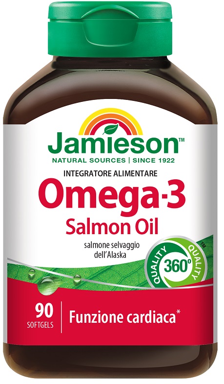 JAMIESON OMEGA 3 SALMON OIL 90 PERLE - Newepa Srl