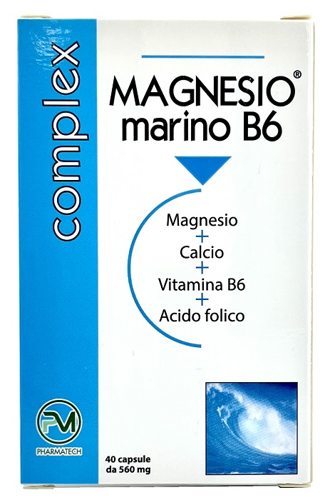 MAGNESIO MARINO B6 40 CAPSULE - Newepa Srl