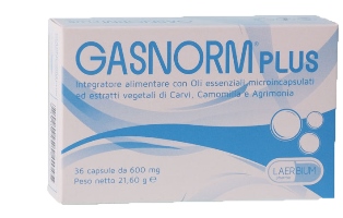 GASNORM PLUS 36 CAPSULE - Newepa Srl