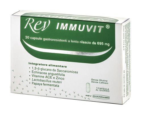 REV IMMUVIT 20 CAPSULE - Newepa Srl