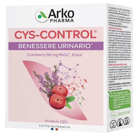 CYS-CONTROL 60 CAPSULE - Newepa Srl