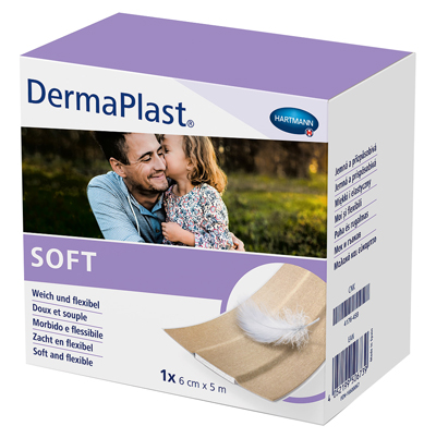 CEROTTO SOFT PER MEDICAZIONE CON CUSCINETTO DI GARZA IN STRISCIA M5X6CM - Newepa Srl