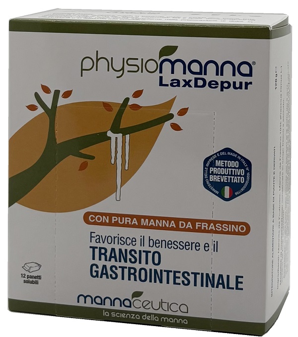 PHYSIOMANNA LAXDEPUR MANNITE DUFOUR 12 PANETTI SOLUBILI DA 10 G - Newepa Srl