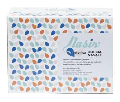 SOLUZIONE FISIOLOGICA ISOTONICA STERILE NASIR IN SCATOLA CON6 SACCHE VERSIONE LUER LOCK DA 500ML - Newepa Srl