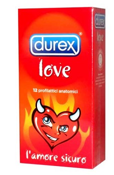 PROFILATTICO DUREX LOVE 12 PEZZI - Newepa Srl
