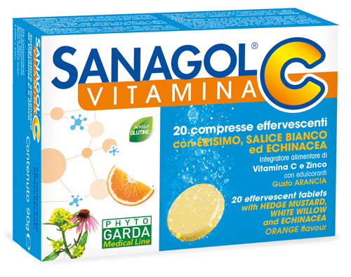 SANAGOL C 20 COMPRESSE EFFERVESCENTI - Newepa Srl